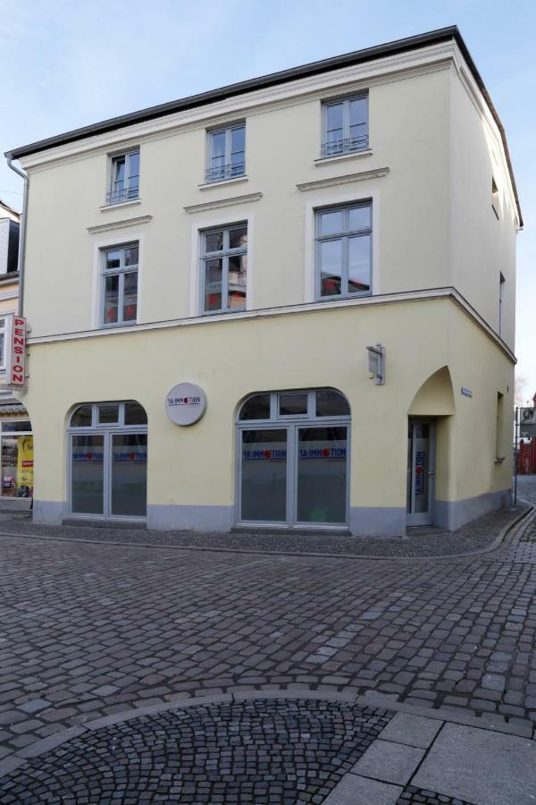 Pension Am Pferdemarkt Güstrow Exterior foto